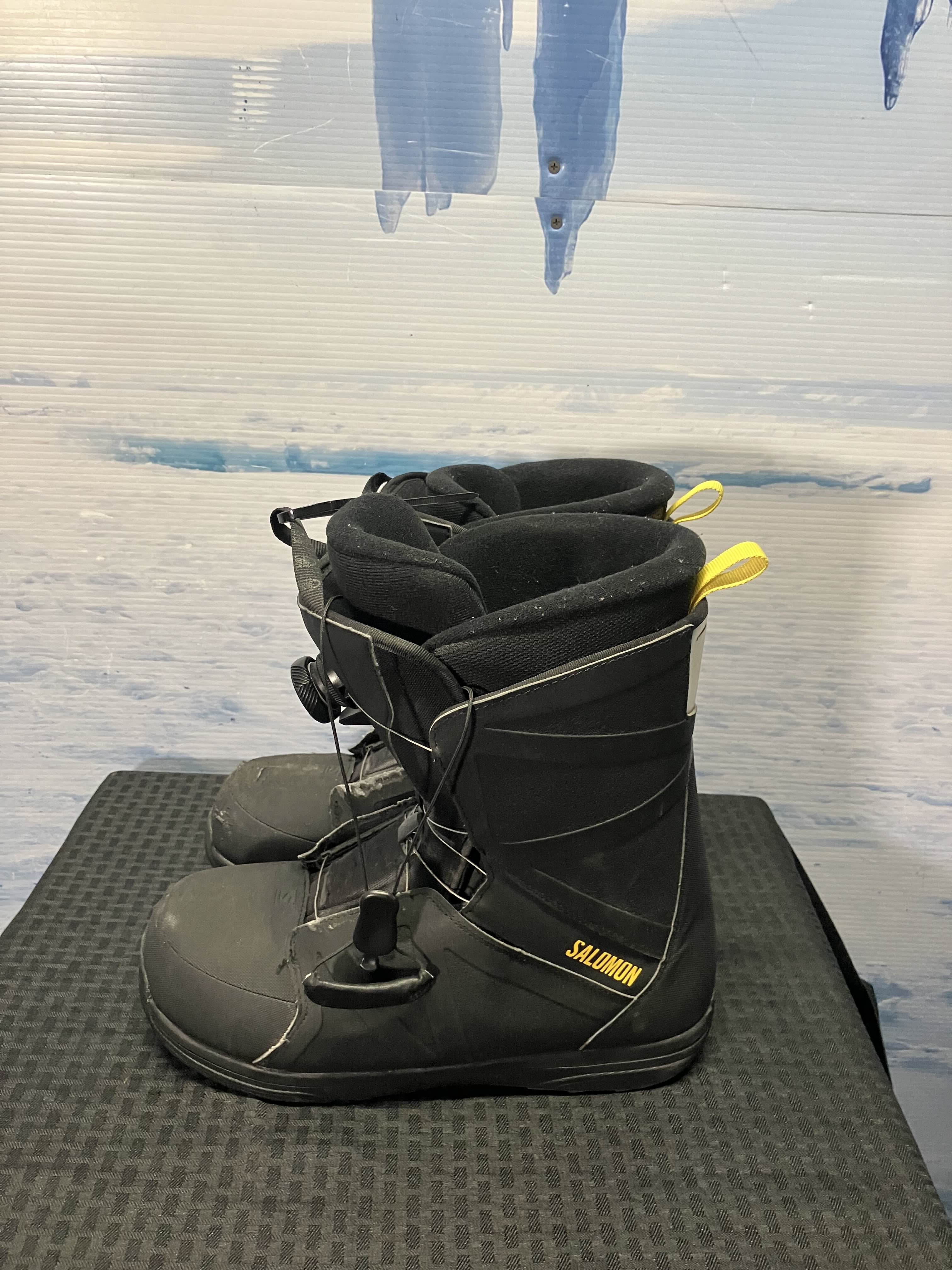 Used Salomon Faction Boa Snowboard Boots - 30.0
