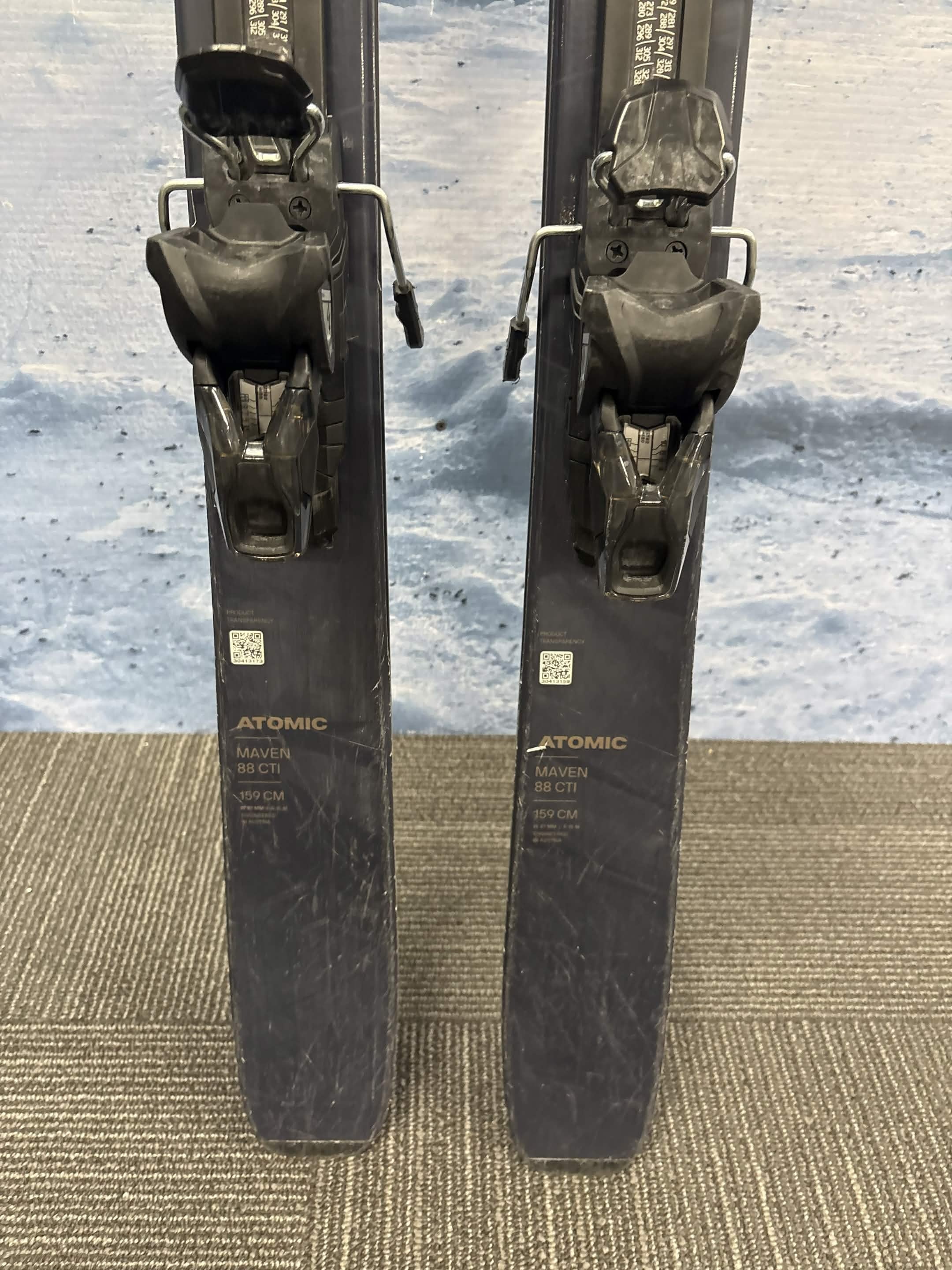 Atomic Maven 88 CTI 159cm Skis w/ ATOMIC Strive 11 Demo Binding - Used (2025)