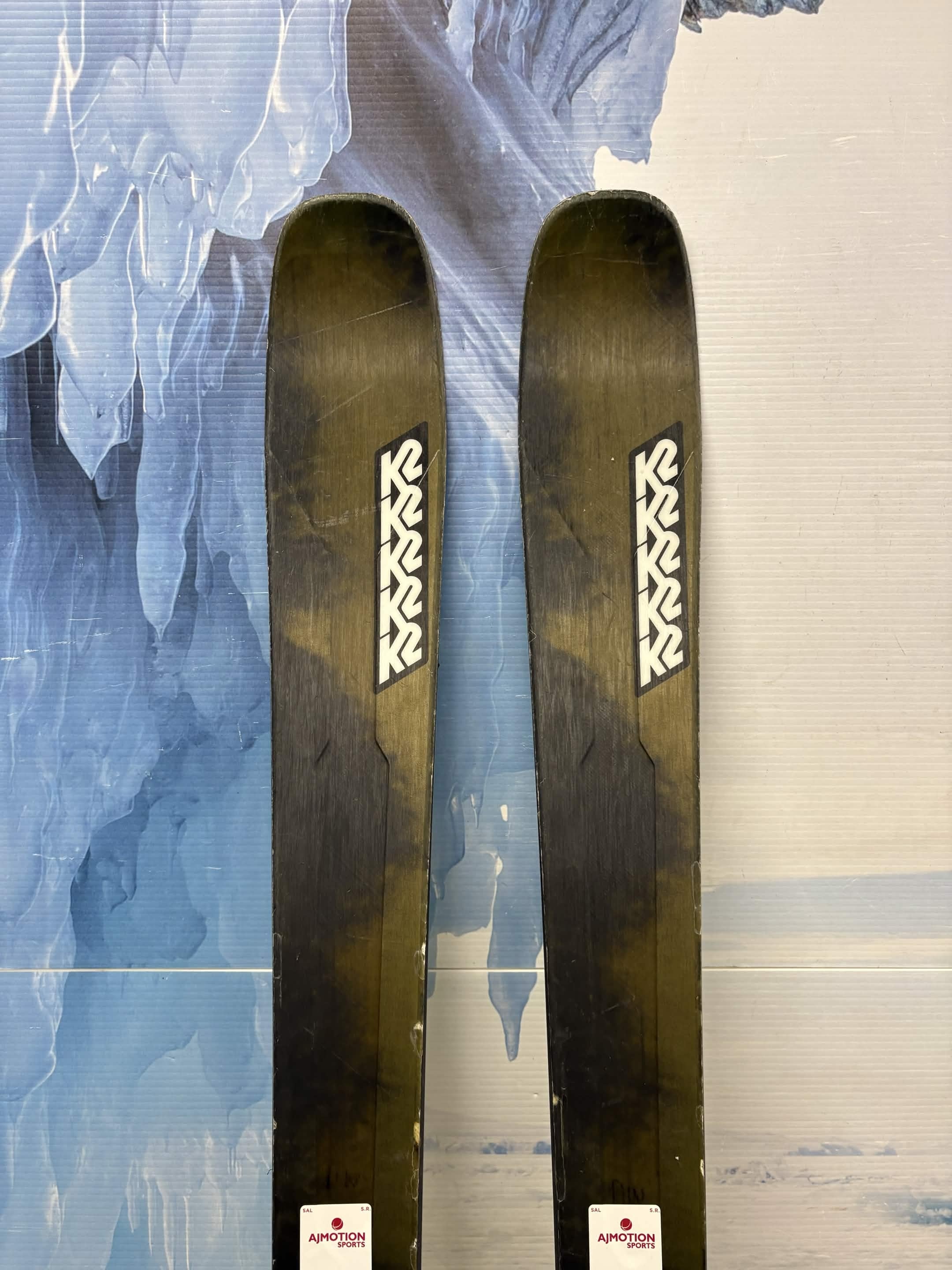 K2 Mindbender 89TI 182cm Skis w/ FISCHER Attack 13 LYT Demo Binding - Used