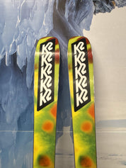 K2 Mindbender 89TI 182cm Skis w/ FISCHER Attack 13 LYT Demo Binding - Used