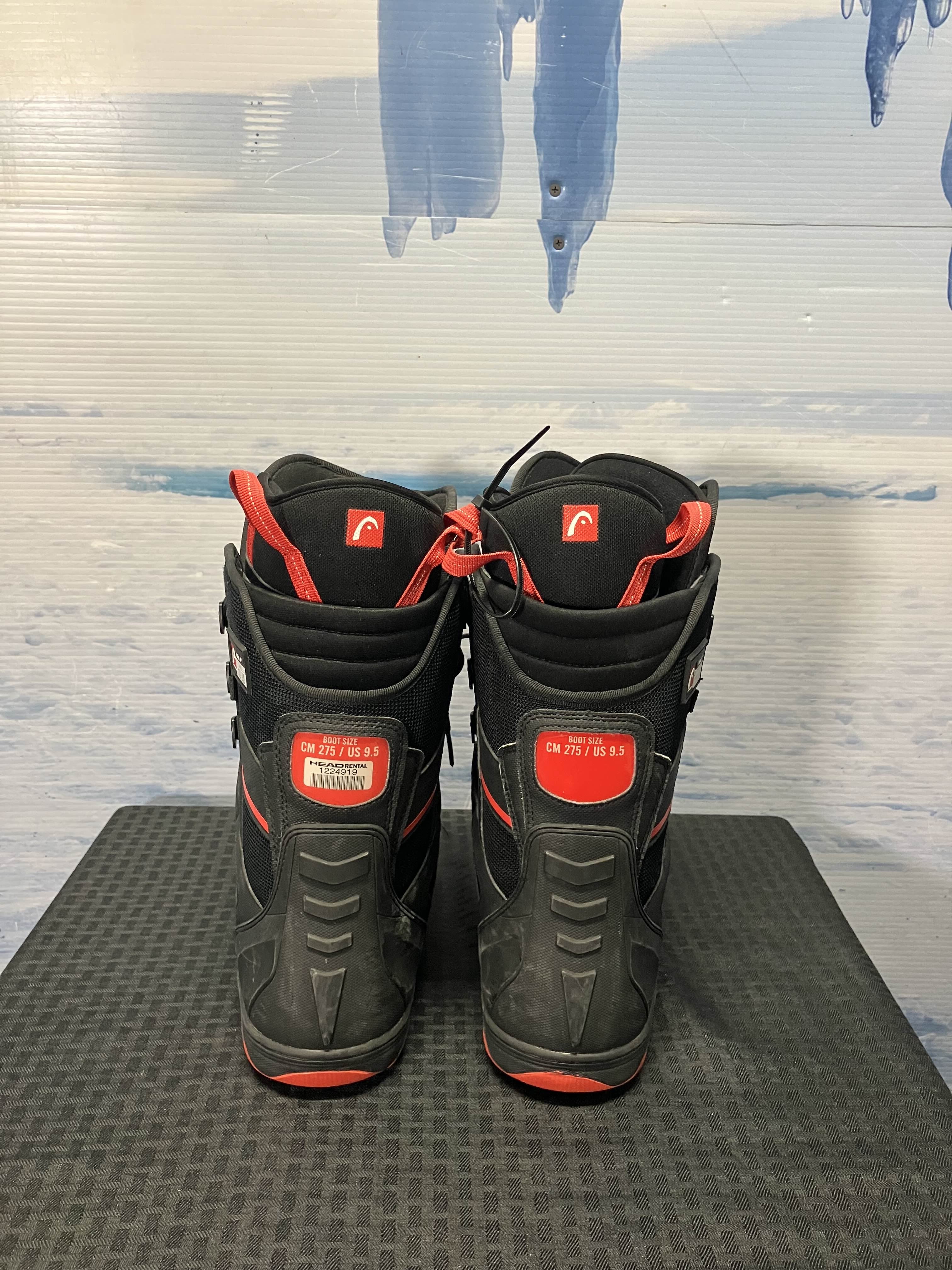 Used 2022 Head 500 4D Lace Snowboard Boots- 27.5