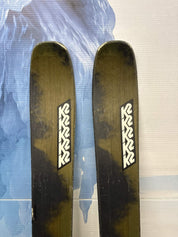K2 Mindbender 89TI 170cm Skis w/ FISCHER Attack 13 LYT Demo Binding - Used