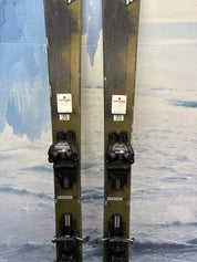 K2 Mindbender 89TI 170cm Skis w/ FISCHER Attack 13 LYT Demo Binding - Used