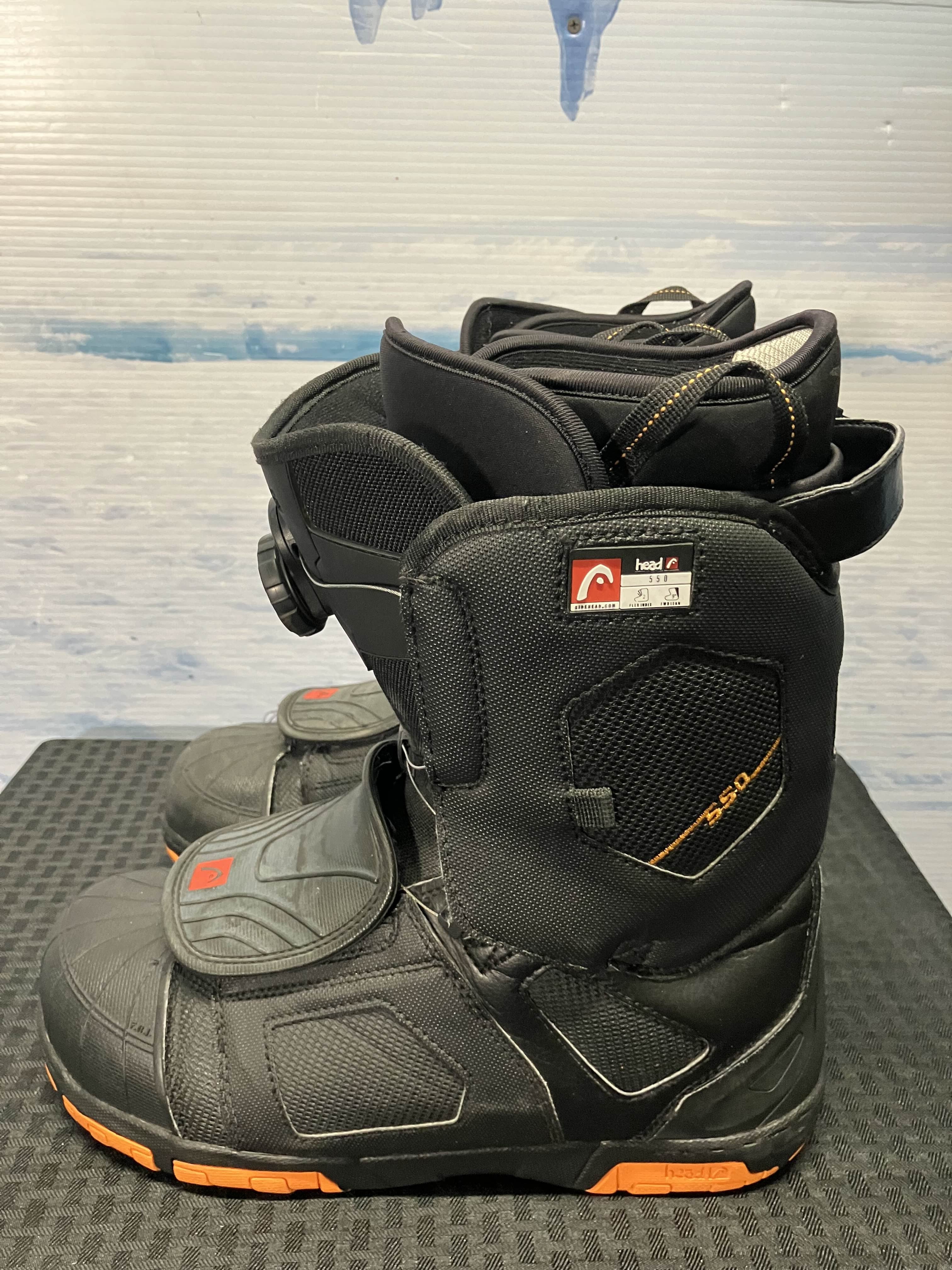 Used Head 550 4D Boa Snowboard Boots- 28.5