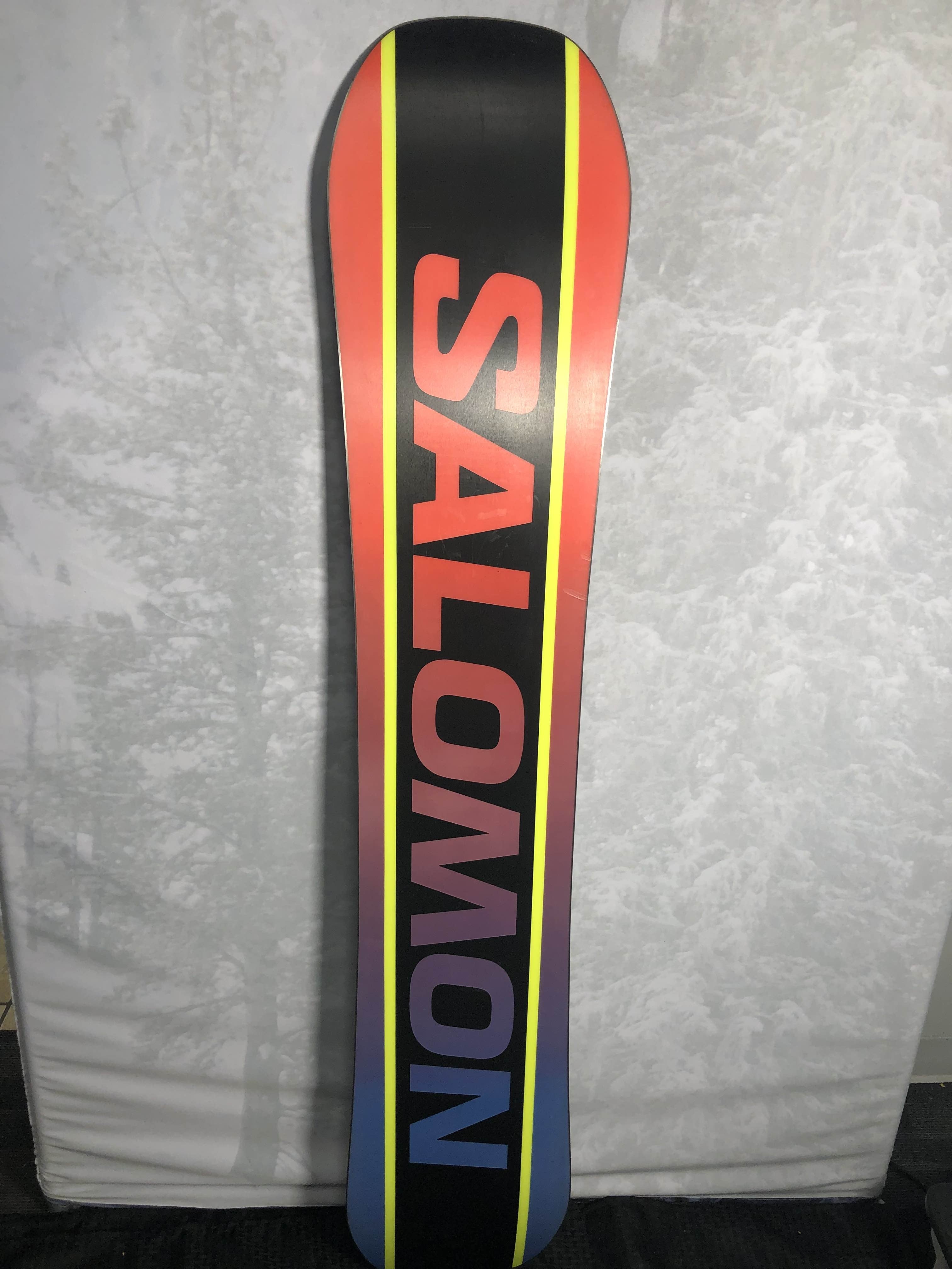 Used 2025 Salomon Huck Knife 156cm Snowboard