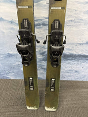 K2 Mindbender 89TI 170cm Skis w/ FISCHER Attack 13 LYT Demo Binding - Used