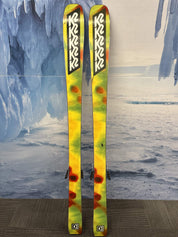 K2 Mindbender 89TI 170cm Skis w/ FISCHER Attack 13 LYT Demo Binding - Used