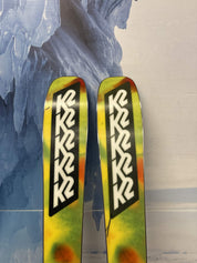 K2 Mindbender 89TI 170cm Skis w/ FISCHER Attack 13 LYT Demo Binding - Used