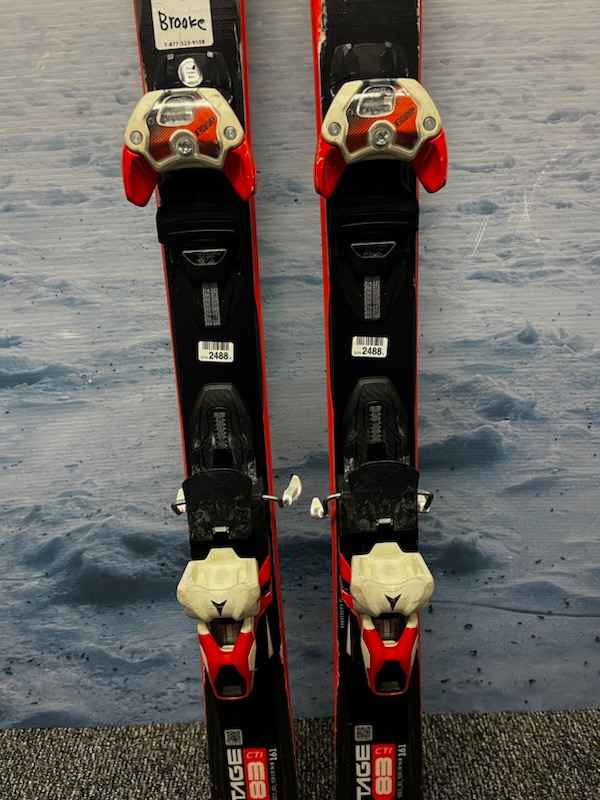 Used Atomic Vantage 83 CTI 161cm Skis w/ Atomic Warden 13 Demo Binding