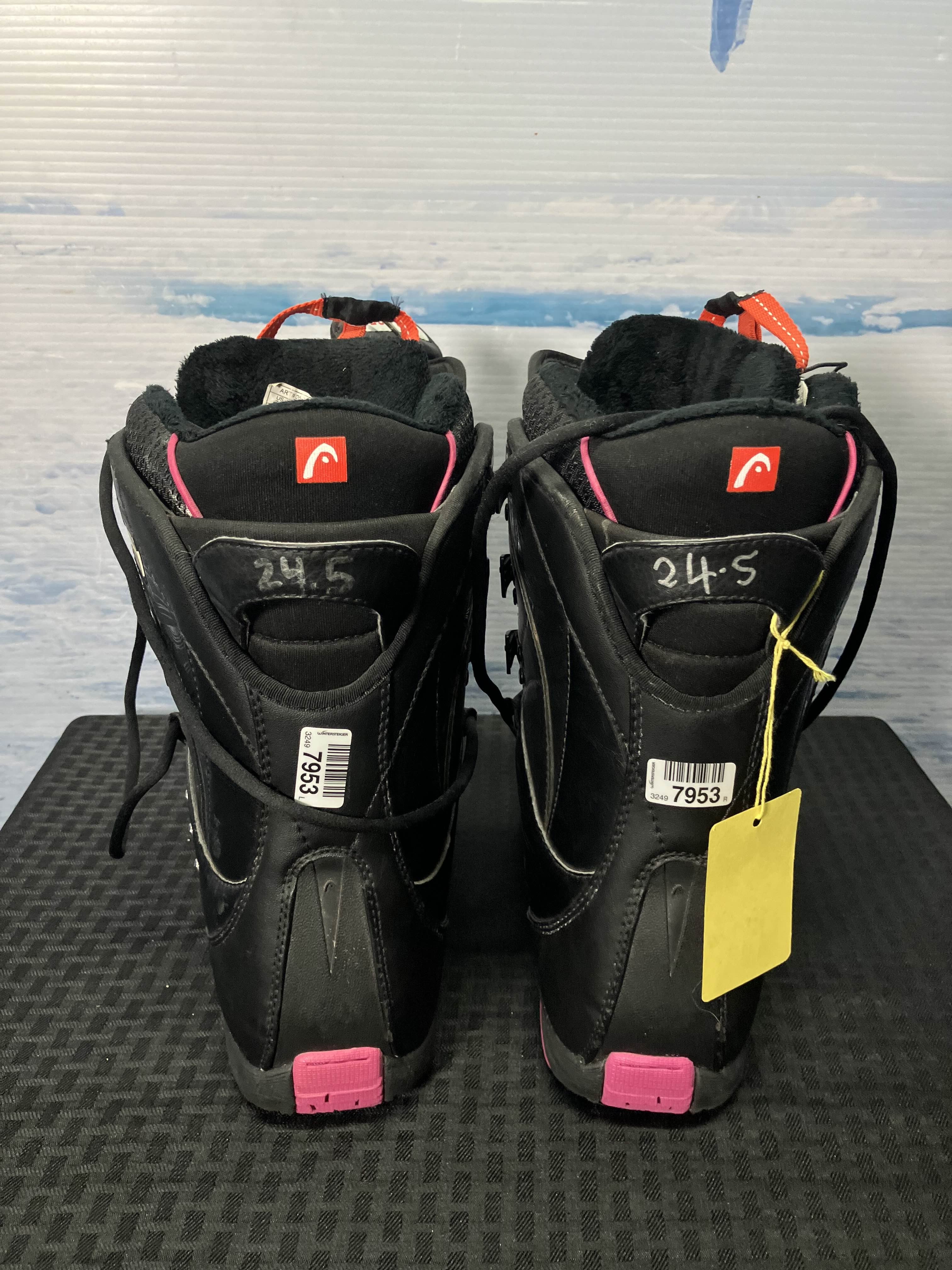 Used Head Jade Lace Snowboard Boots - 24.5