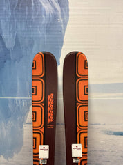 K2 Omen 90W 149cm Skis w/ FISCHER Attack 11 LYT Demo Binding - Used