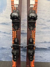 K2 Omen 90W 149cm Skis w/ FISCHER Attack 11 LYT Demo Binding - Used