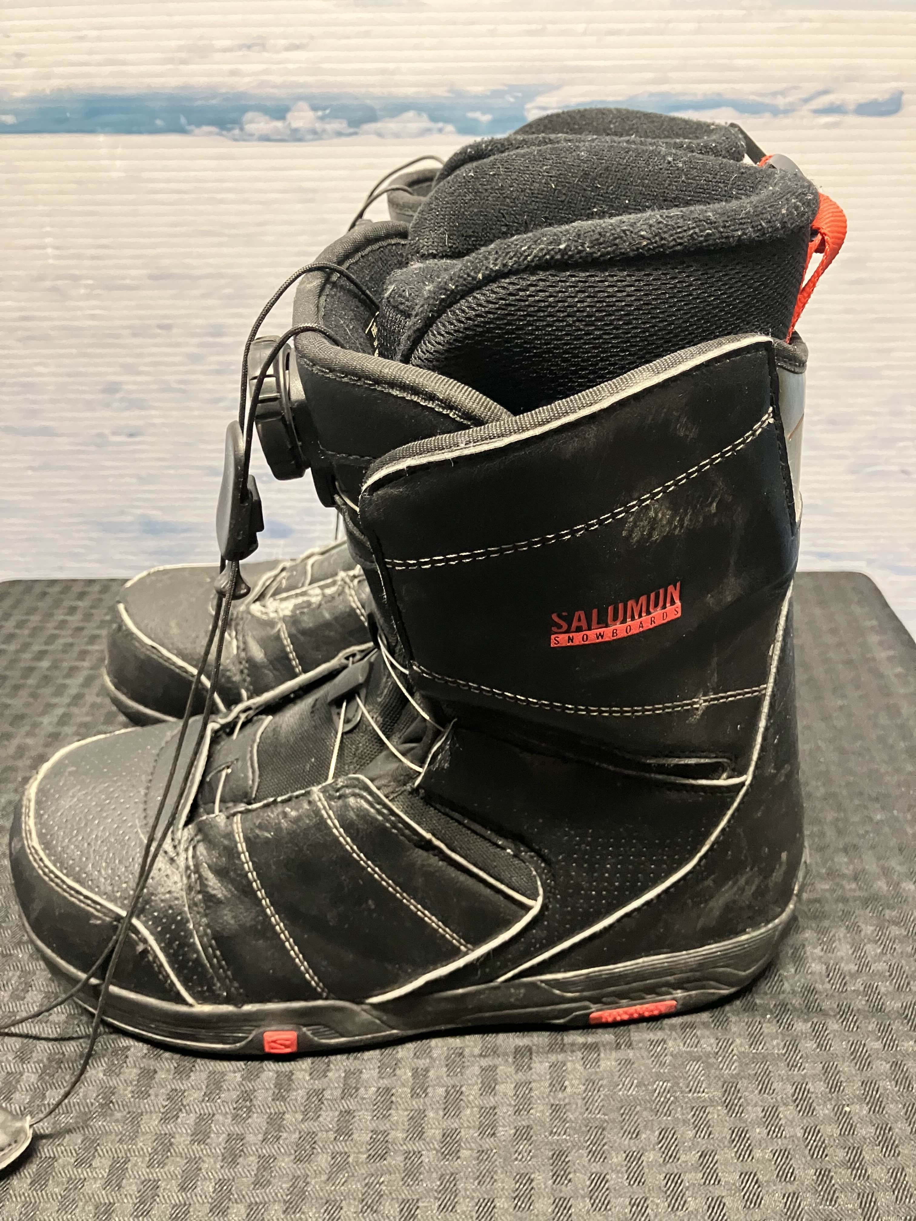 Used Salomon Faction Boa Snowboard Boots - 25.0