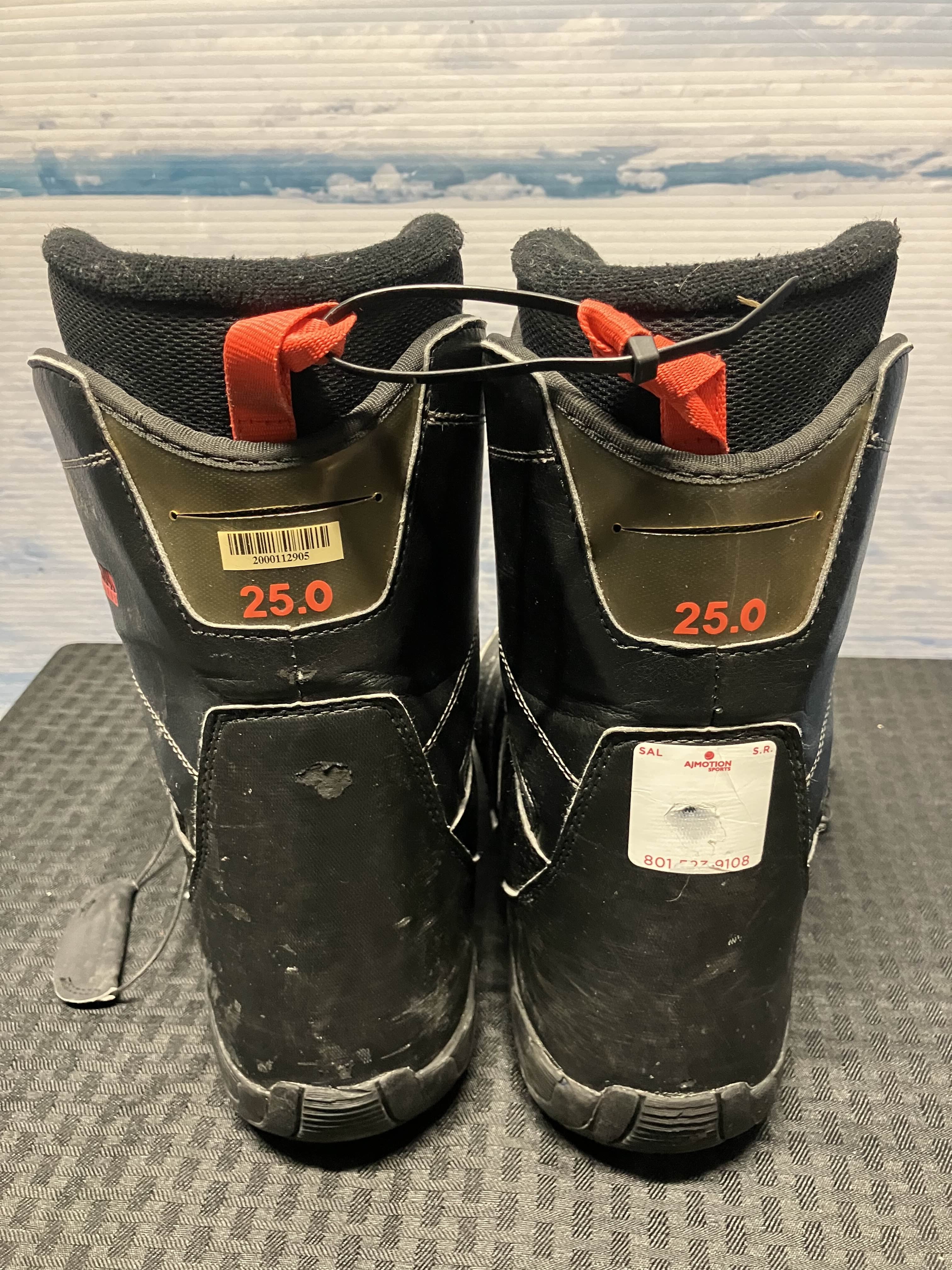 Used Salomon Faction Boa Snowboard Boots - 25.0