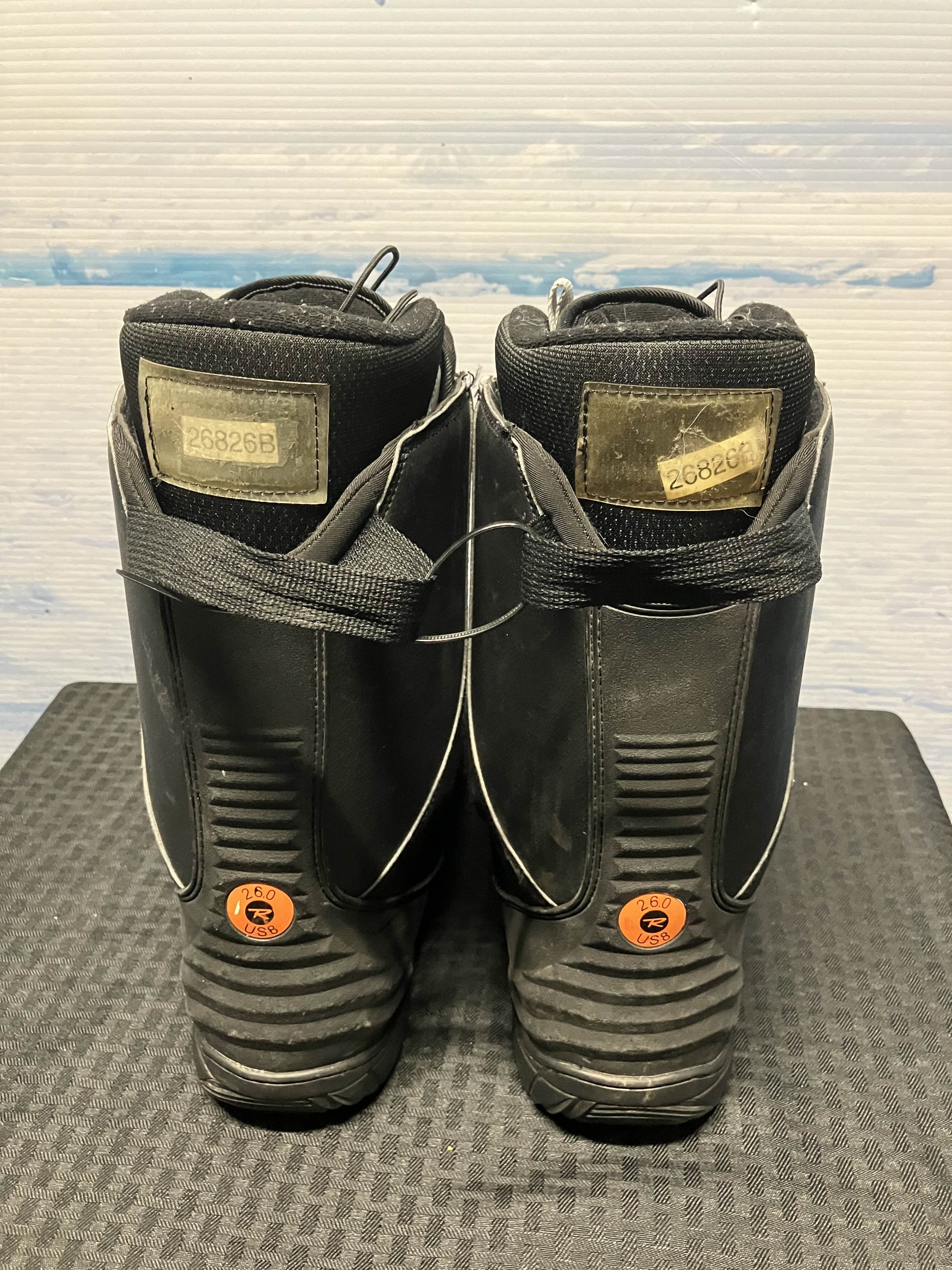 Used Rossignol Rossi Boa Snowboard Boots - 26.0