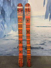 K2 Omen 90W 159cm Skis w/ FISCHER Attack 11 LYT Demo Binding - Used