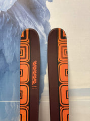 K2 Omen 90W 169cm Skis w/ FISCHER Attack 11 LYT Demo Binding - Used