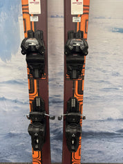 K2 Omen 90W 169cm Skis w/ FISCHER Attack 11 LYT Demo Binding - Used