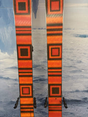 K2 Omen 90W 169cm Skis w/ FISCHER Attack 11 LYT Demo Binding - Used