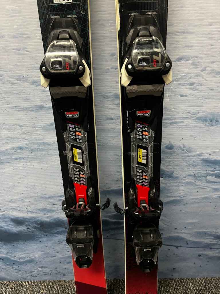 Used Volkl Yumi 161cm Women Skis w/ Marker FDT 10 Demo Bindings