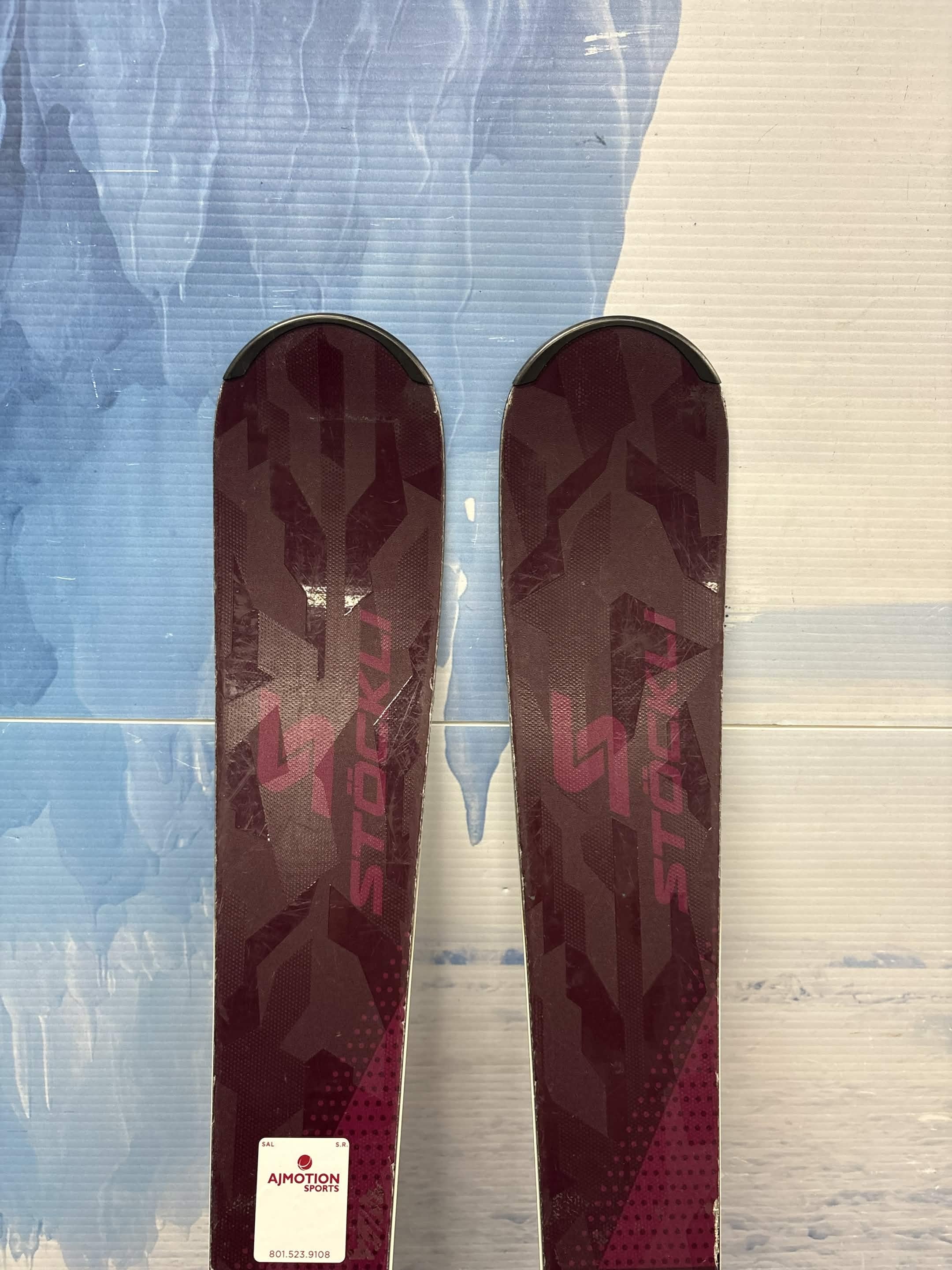 Stockli Montero AW 150cm Skis w/ SKITRAB Strive 11D SYS Demo Binding - Used