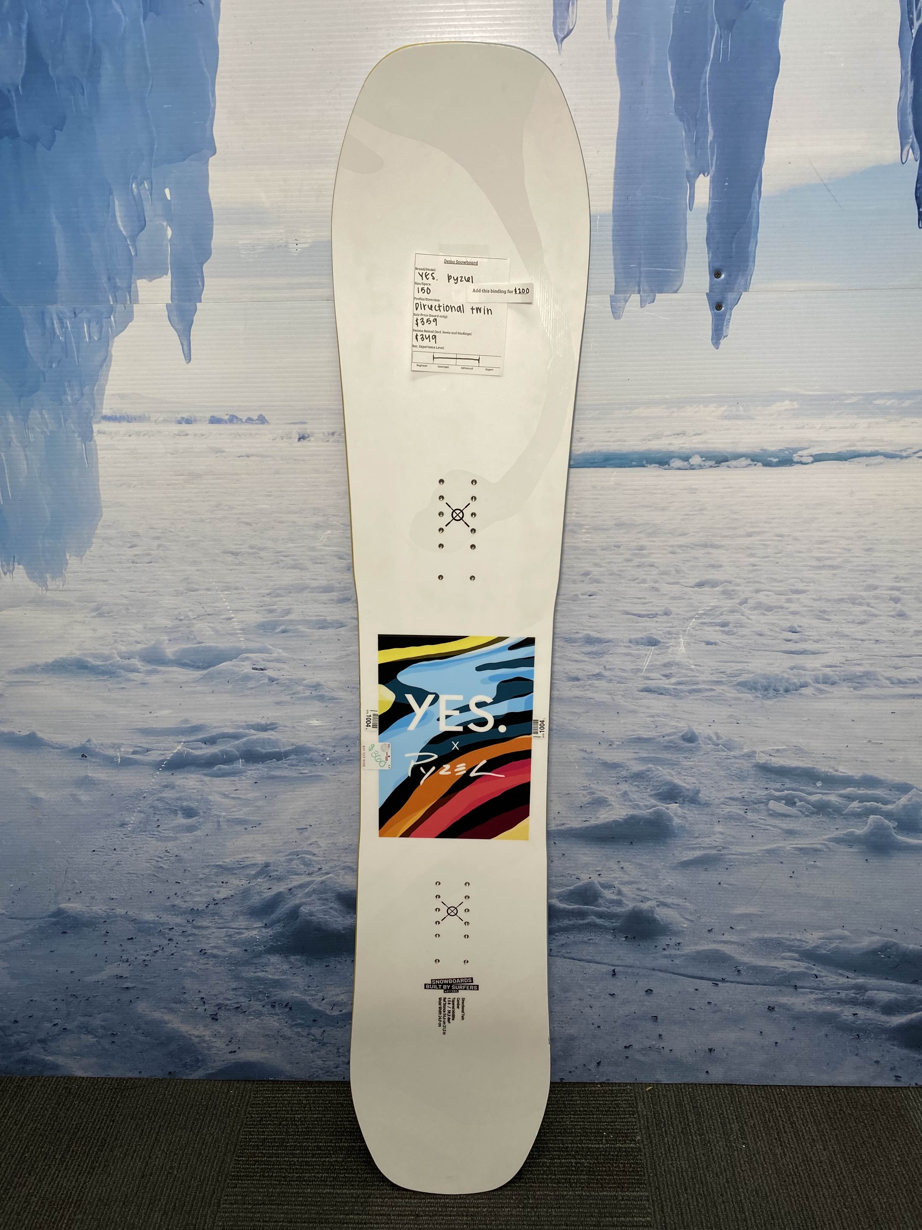 Lightly Used YES Pyzel 150cm – AJ Motion Sports