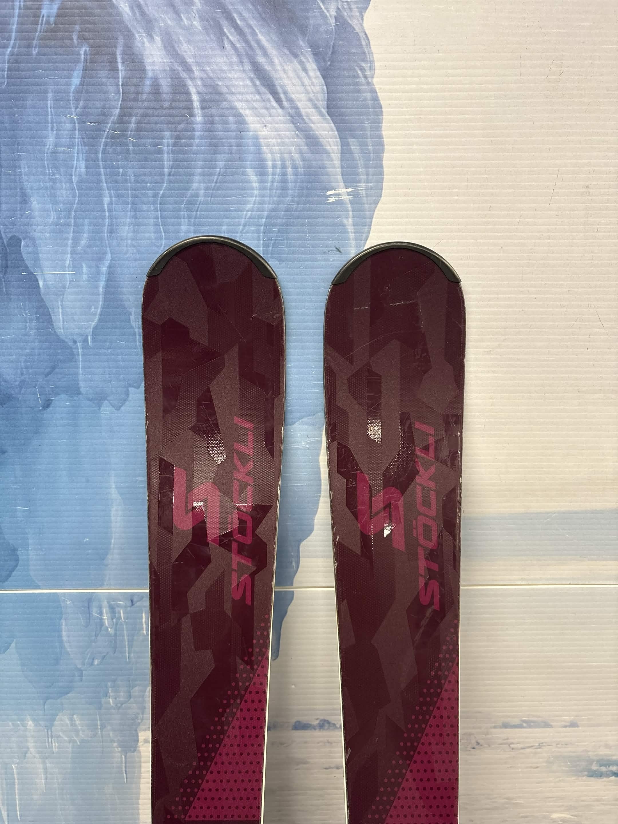 Stockli Montero AW 158cm Skis w/ SKITRAB Strive 11D SYS Demo Binding - Used