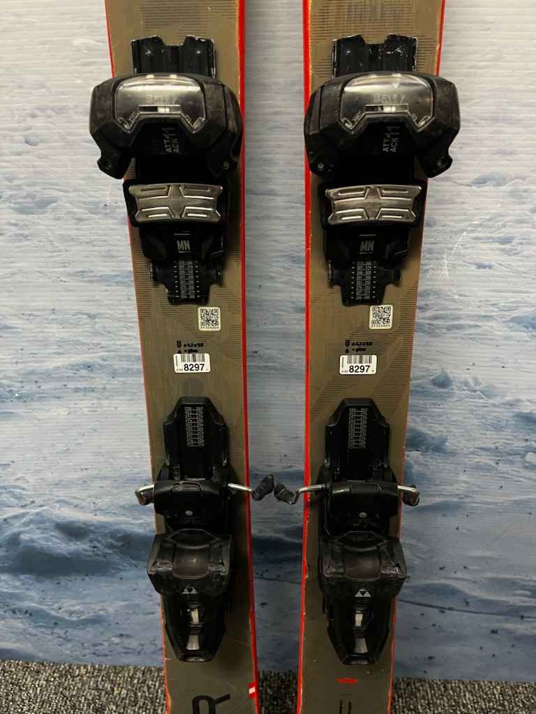 Used Fischer Ranger 94FR 169cm Skis w/ Fischer Attack 11 MN Demo Binding