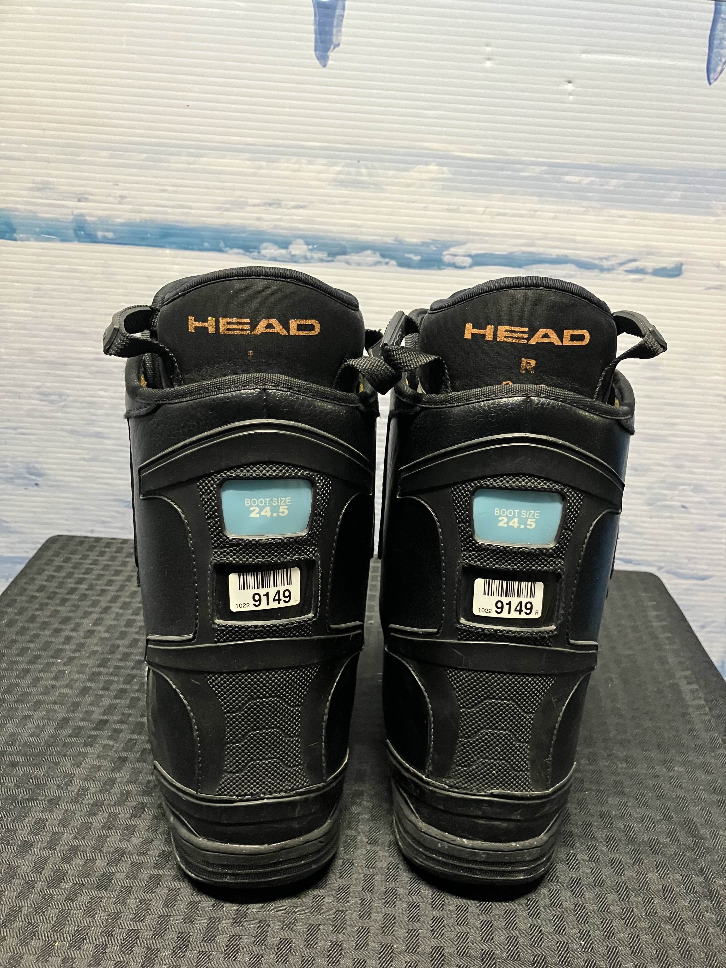 Used Head 450 RC Kids Boa Snowboard Boots - 24.5