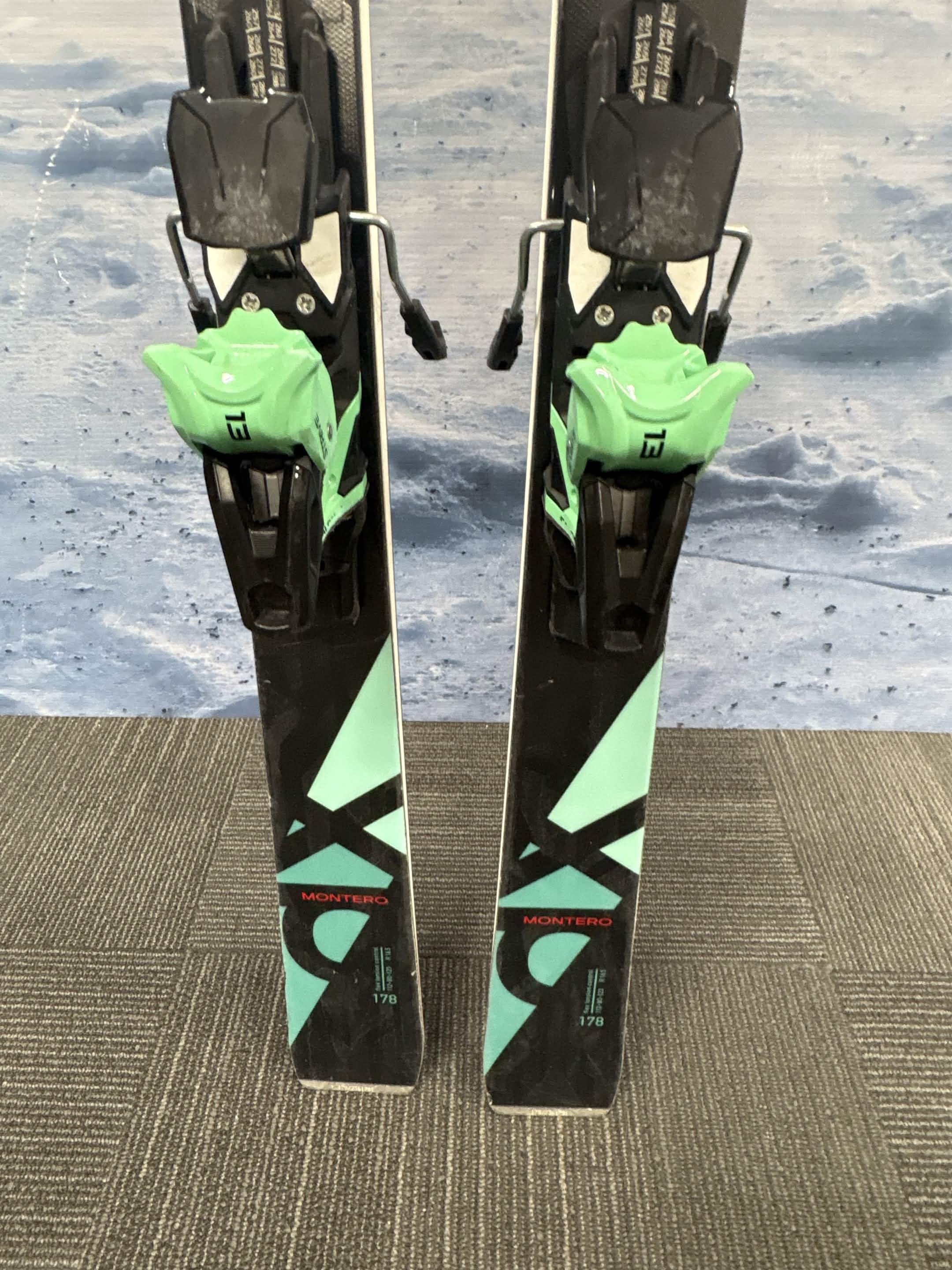 Stockli Montero AX 178cm Skis w/ SALOMON Strive 13 SYS Demo Binding - Used