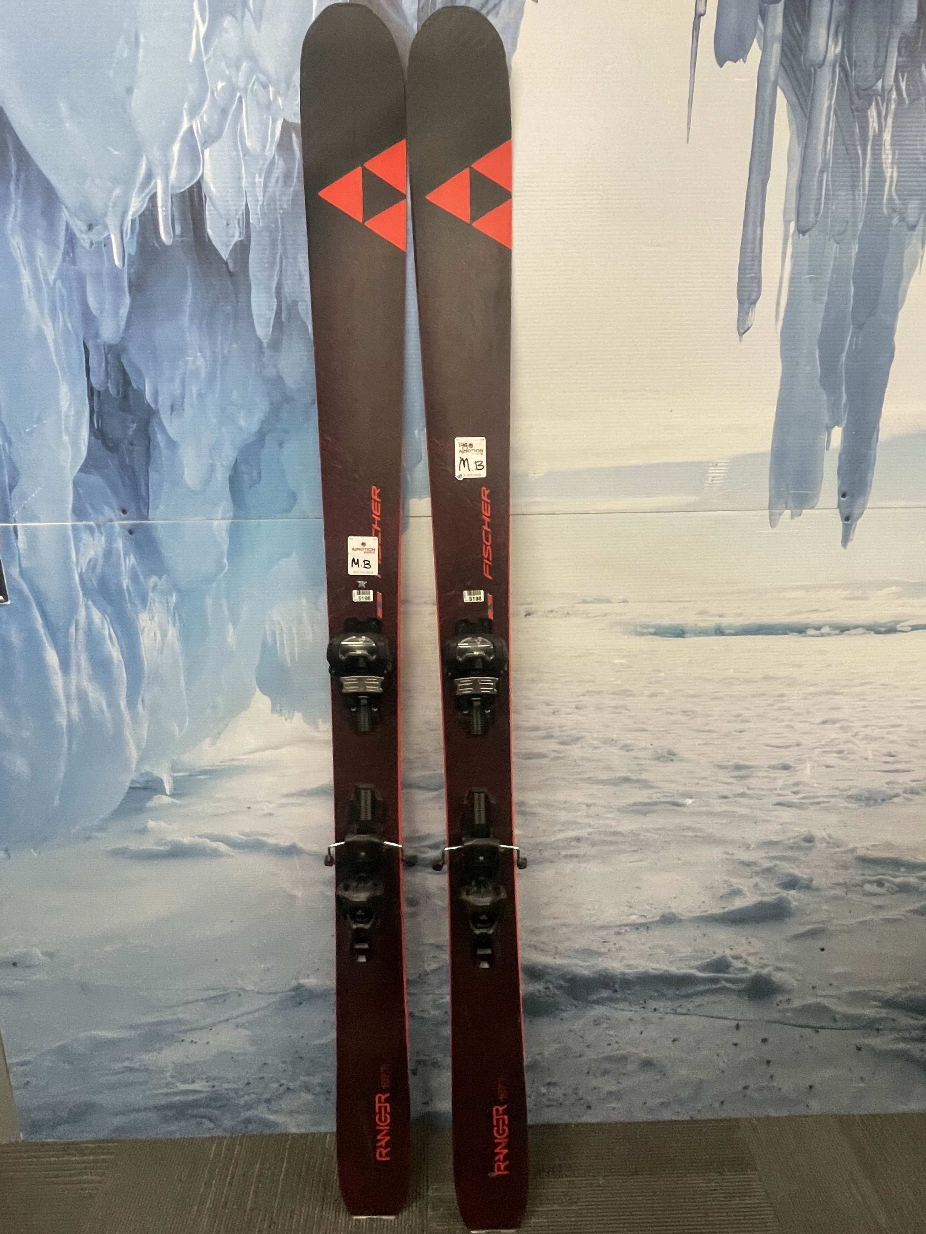 Used Fischer Ranger 107 Ti Ski w/ Tyrolia Attack 14 Demo Bindings - 189CM