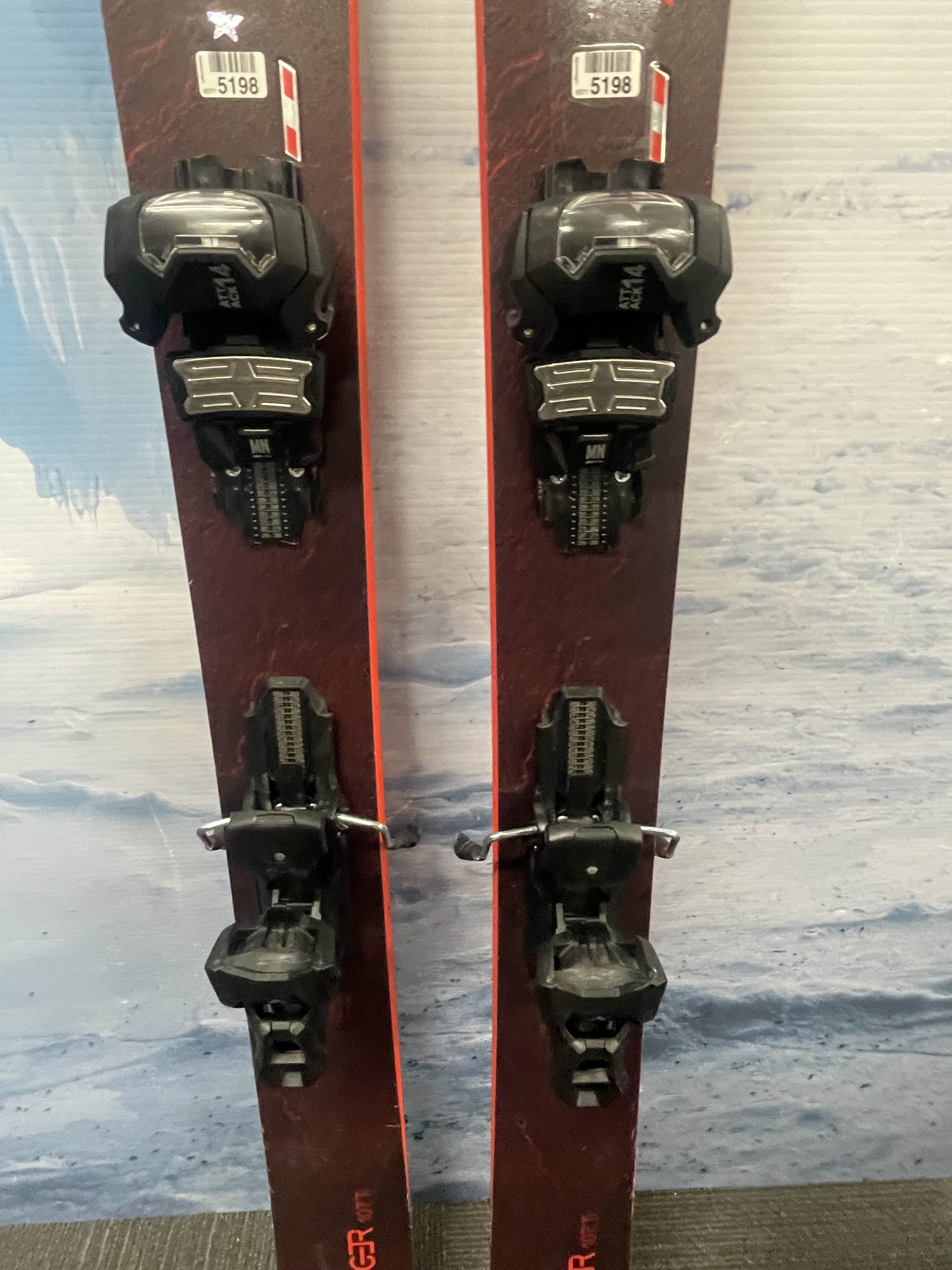 Used Fischer Ranger 107 Ti Ski w/ Tyrolia Attack 14 Demo Bindings - 189CM