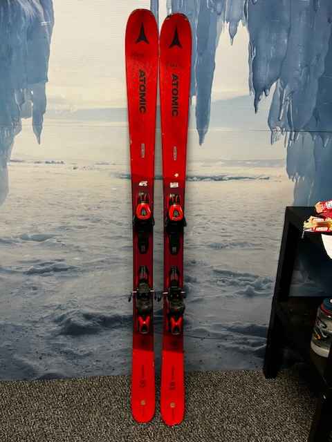 Used Atomic Vantage 83 165cm Skis w/ Atomic 10 Demo Binding