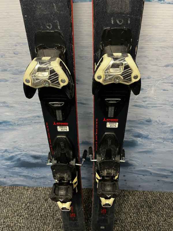 Used Atomic Vantage 90Ti 169cm Skis w/ Atomic Warden 13 Demo Binding