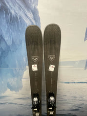 Heavily Used Rossignol Sender 104 Ti Ski w/ Look Nx12 Demo Bindings - 164CM