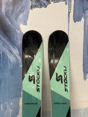 Kastle Montero AX 183cm Skis w/ SALOMON Strive 13 SYS Demo Binding - Used