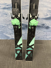 Kastle Montero AX 183cm Skis w/ SALOMON Strive 13 SYS Demo Binding - Used