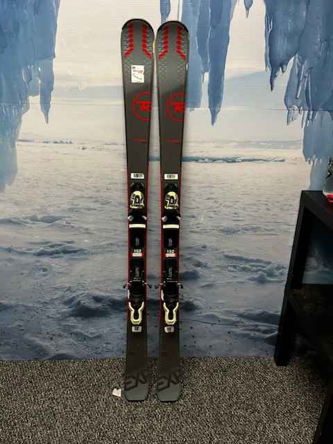 Used Rossignol Experience 74 152cm Skis w/ Rental Look Xpress 10 Demo Binding