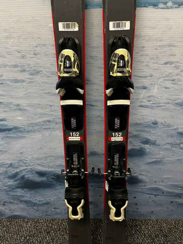 Used Rossignol Experience 74 152cm Skis w/ Rental Look Xpress 10 Demo Binding