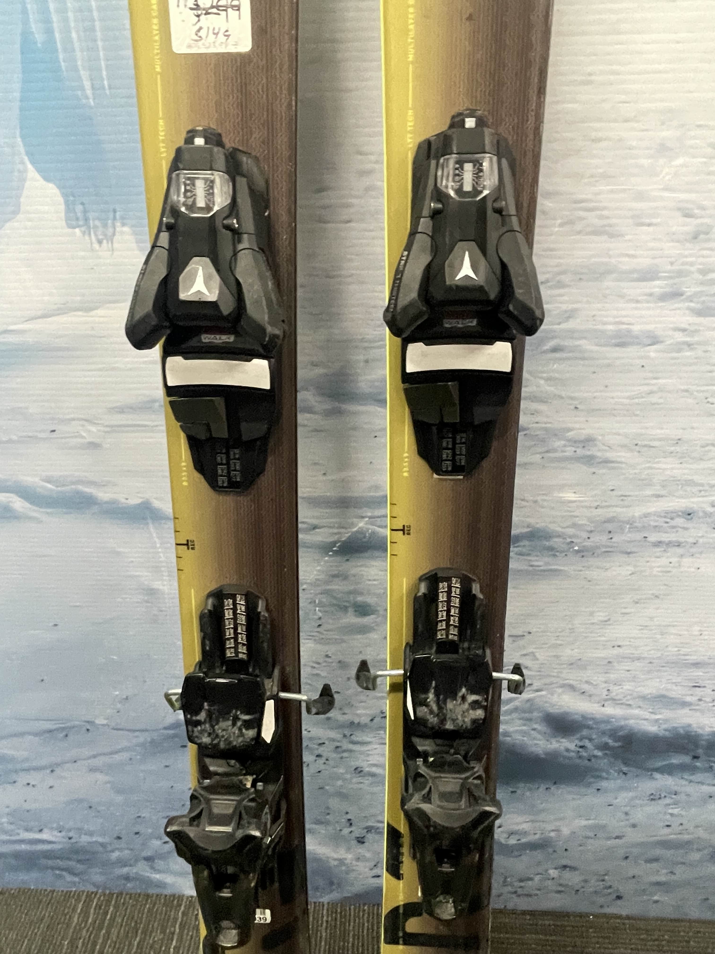 Used Head Kore 93 Ski w/ Atomic Strive 13 Demo Bindings - 163CM