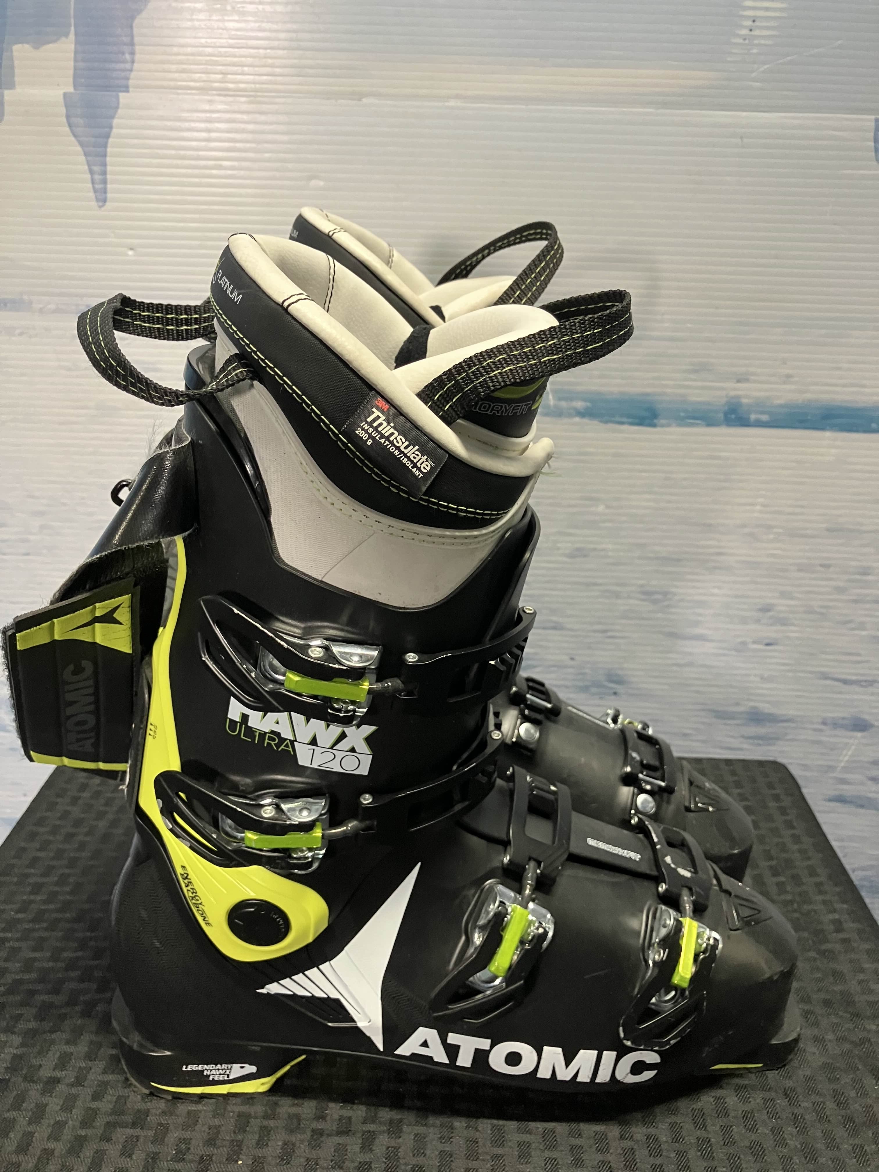 Used Atomic Hawx Ultra 120 Ski Boots - 28.0