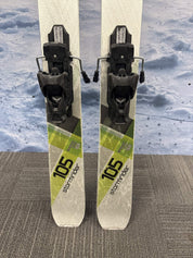 Stockli Stormrider 105 168cm Skis w/ TYROLIA Attack 13 Demo Binding - Used