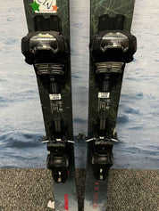 Used Nordica Unleased W90 160cm Skis w/ Tyrolia Attack 11 Demo Binding