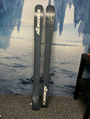 Used Nordica Unleased W90 160cm Skis w/ Tyrolia Attack 11 Demo Binding