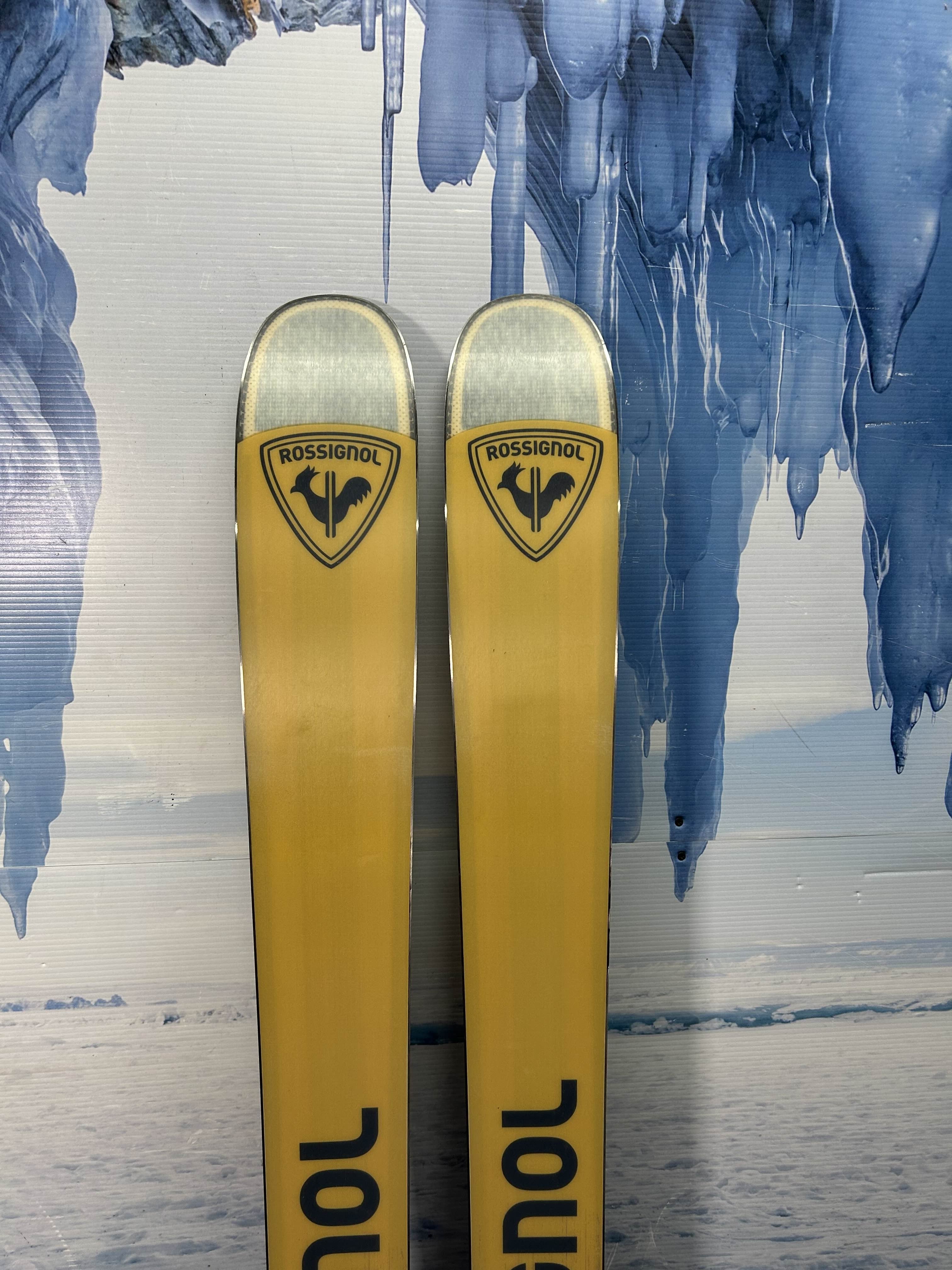 Lightly Used Rossignol Sender Free 118 Ski 176cm w/ Look NX 12 Grip Walk Demo Binding