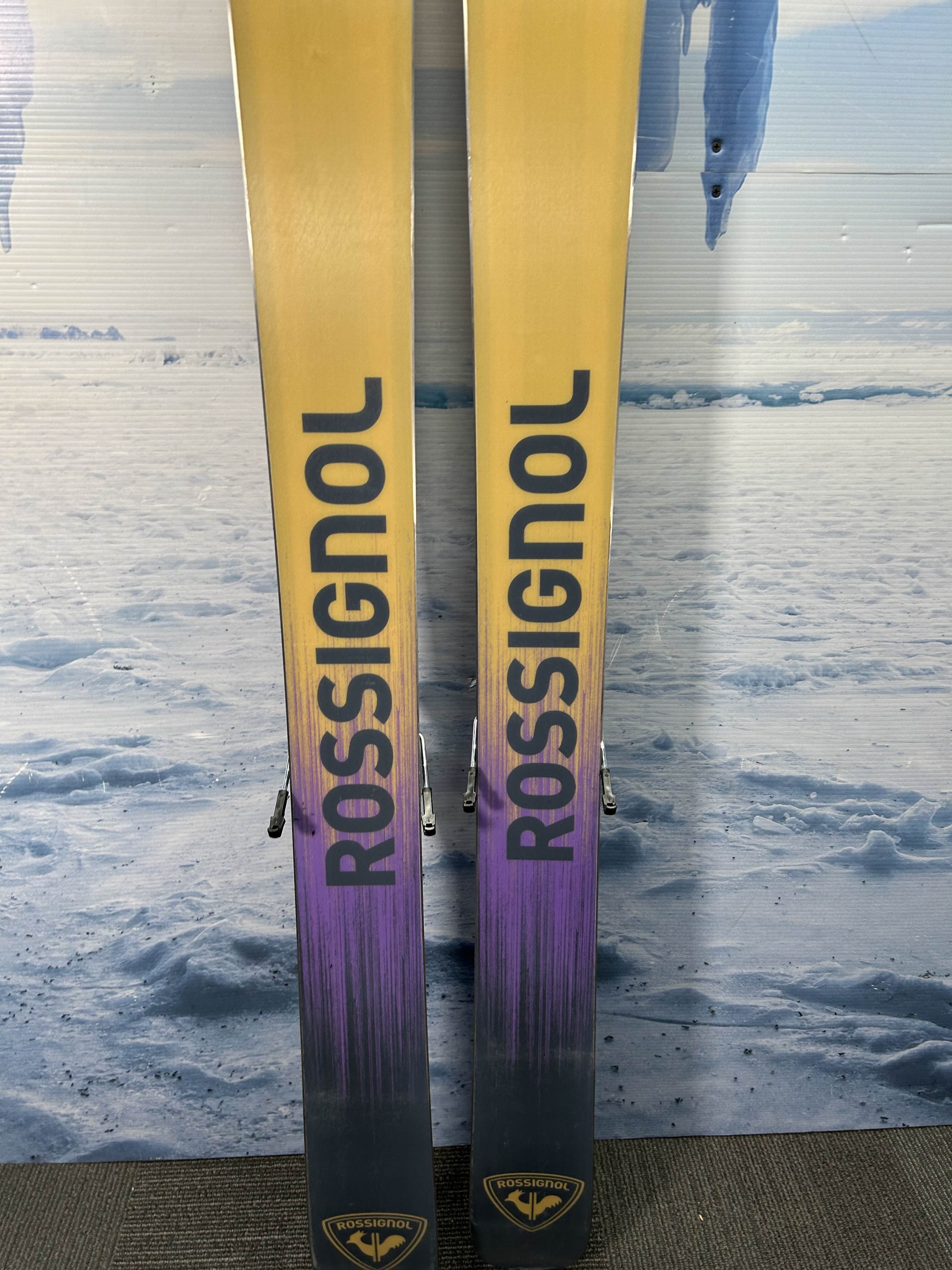 Lightly Used Rossignol Sender Free 118 Ski 176cm w/ Look NX 12 Grip Walk Demo Binding