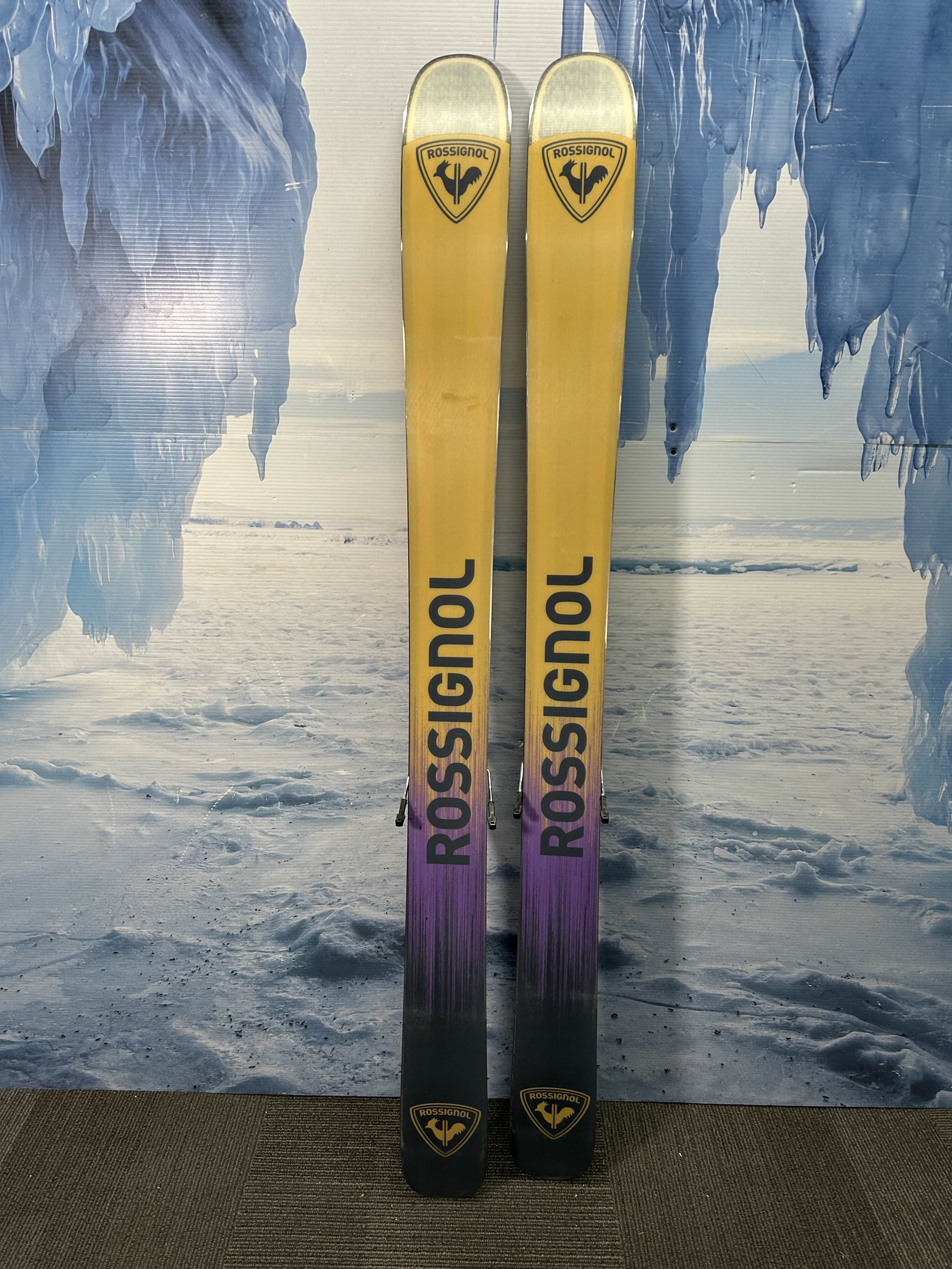 Lightly Used Rossignol Sender Free 118 Ski 176cm w/ Look NX 12 Grip Walk Demo Binding