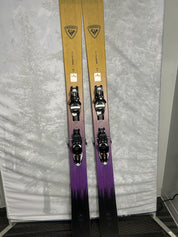 Lightly Used Rossignol Sender Free 118 Ski 186cm w/ Adjustable Look NX 12 Grip Walk Binding