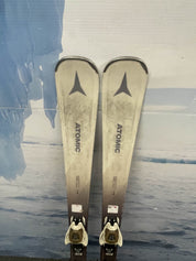 Well Loved Atomic Vantage 74 Ski w/ Atomic Lithium 10 Demo Bindings - 140CM