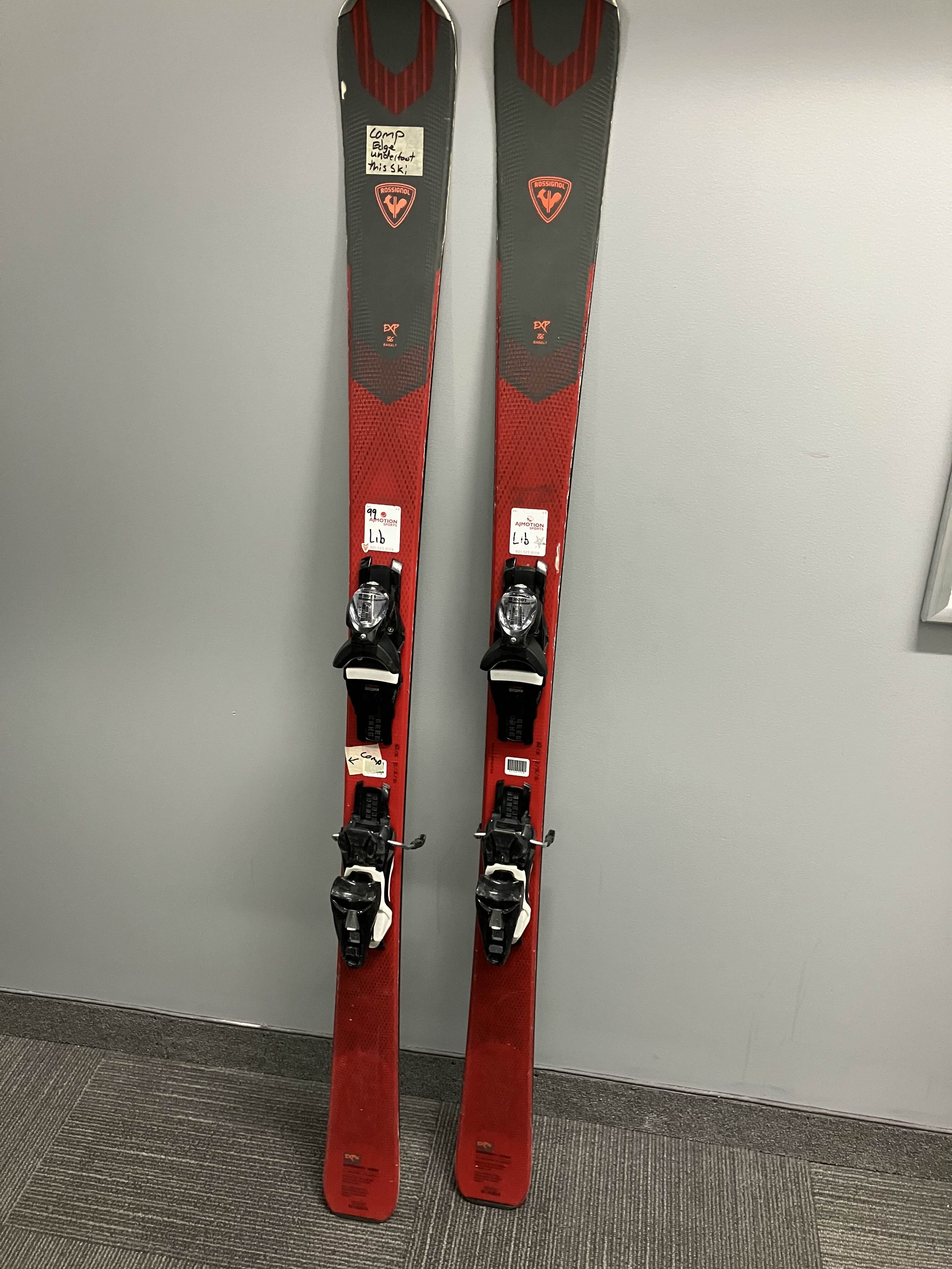 Used Rossignol Exp Bslt Ski w/ Look Nx12 Demo Bindings - 167CM